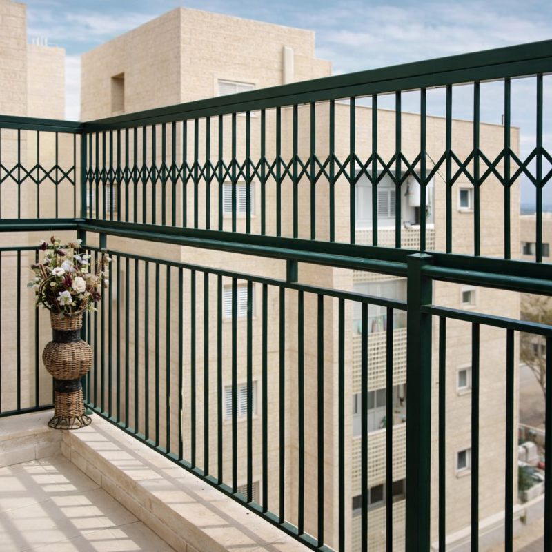 Aluminium Railing Elevation - טרלידור