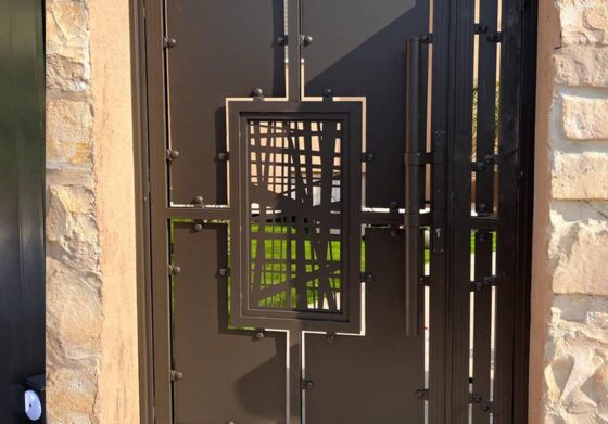 שער כניסה מחיתוך לייזר