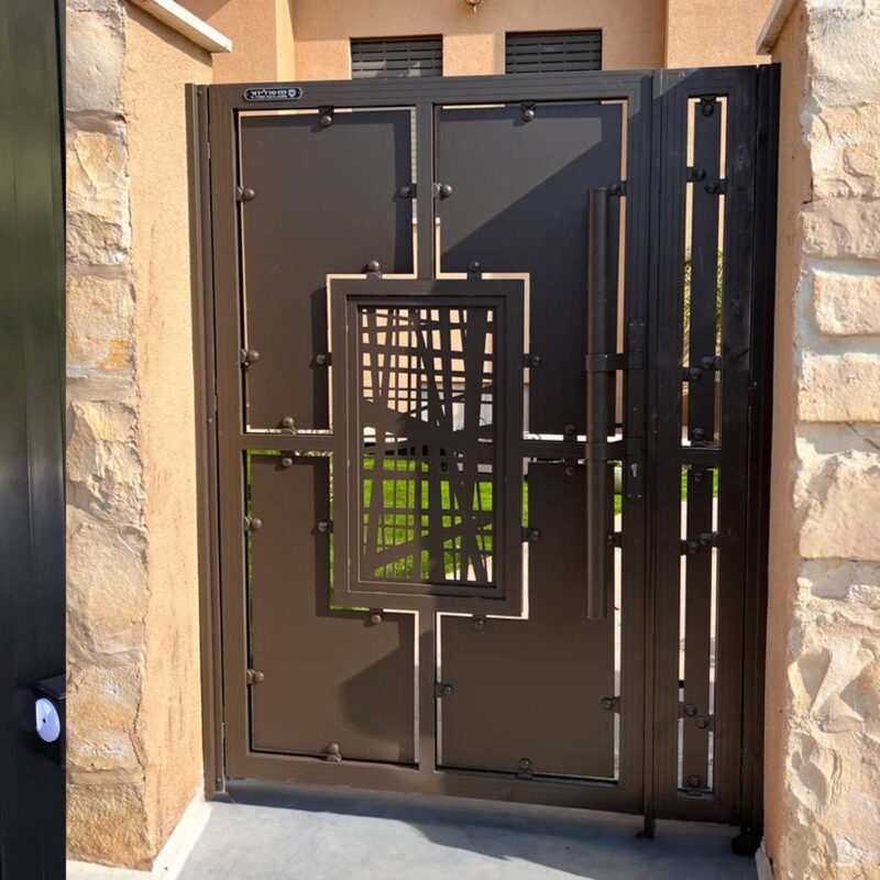 שער כניסה מחיתוך לייזר