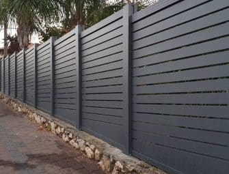 גדר מתכת לגינה – עיצוב, עמידות וביטחון