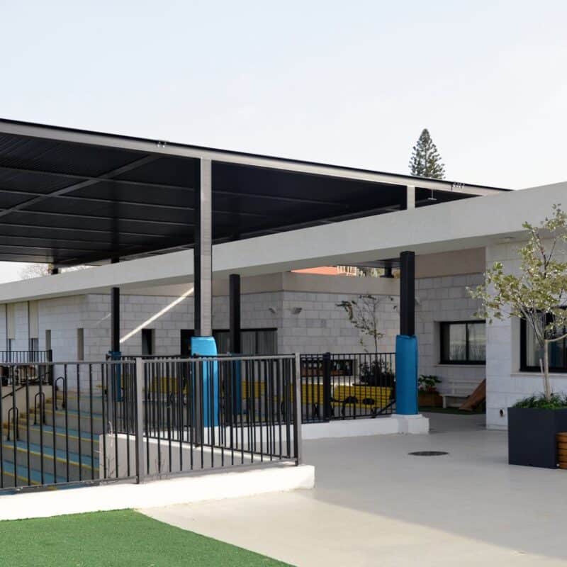 פרגולת הצללה מאלומיניום