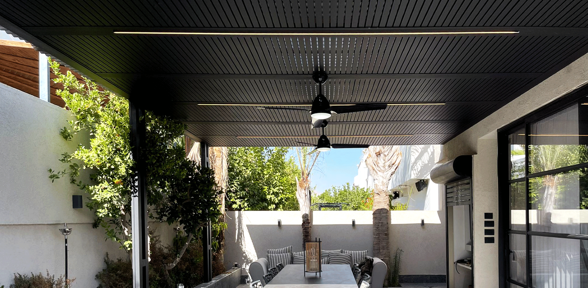 פרגולה דגם פרופילים