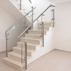 מעקה דגם טבעות