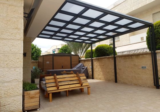 פרגולה קוביות פתוחה