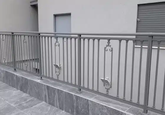 מעקה מרפסת דגם אתני