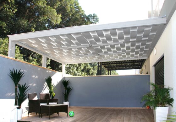 פרגולה דגם גלי