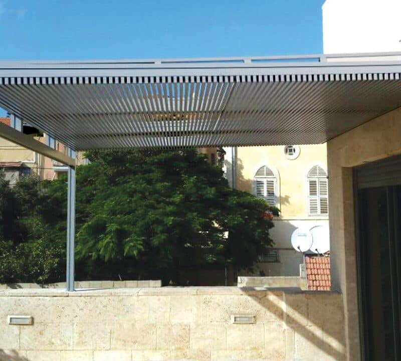 פרגולה אלומיניום