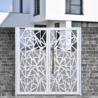Outdoor Shading Laser-Cut Gates