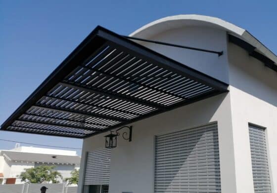 פרגולה הצללה דגם רפפות