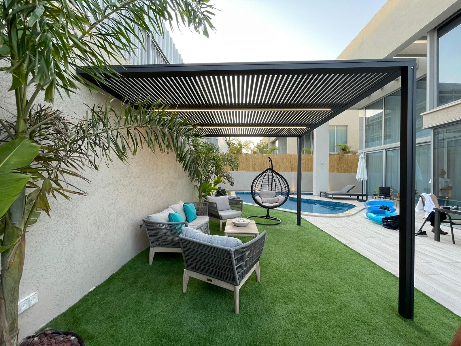 פרגולה דגם פרופילים