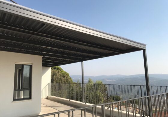 פרגולת הצללה אלומיניום