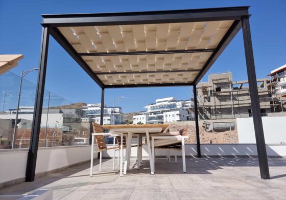 פרגולה דגם גלי