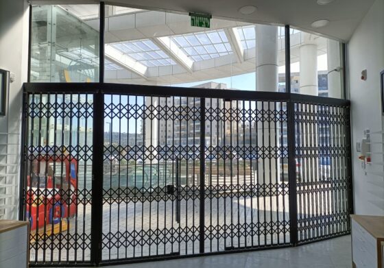 סורג מתקפל לעסק