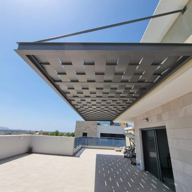 פרגולה אלומיניום