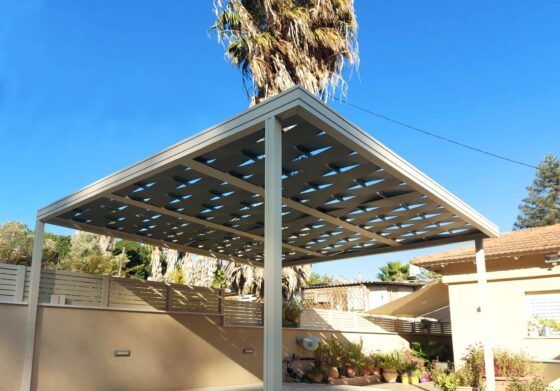 פרגולה דגם גלי