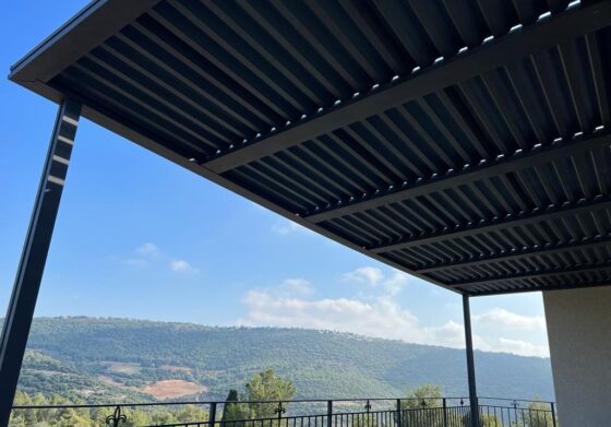 פרגולת הצללה דגם רפפות