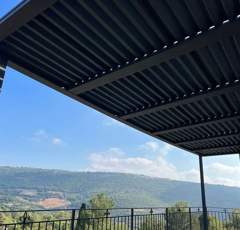 פרגולת הצללה דגם רפפות