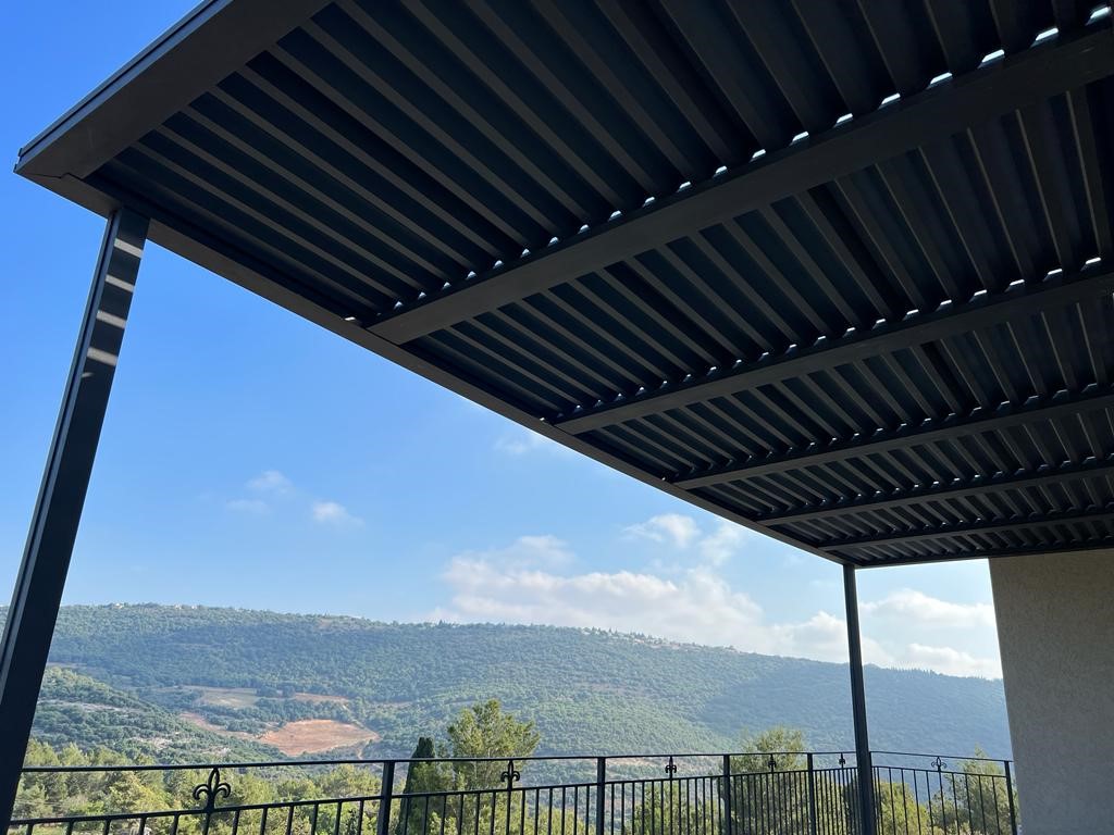 פרגולת הצללה דגם רפפות