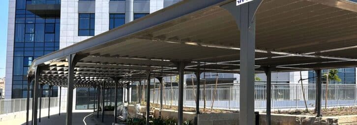 Pergolas for Commercial Centers and Residential Projects