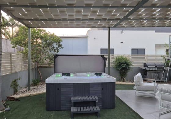 פרגולה דגם גלי