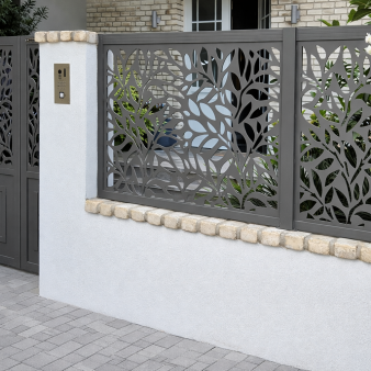 Laser-Cut Fence