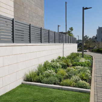 הגבהת מעקה אלומיניום