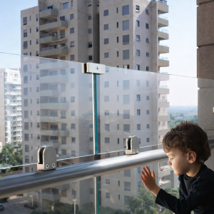 Glass Railing Elevation