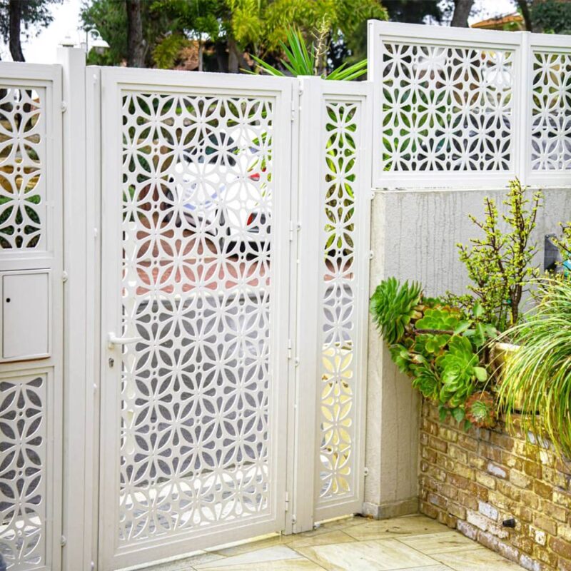 שער דגם חיתוך לייזר