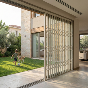 The “Trellidor “ Folding Security Bar Series