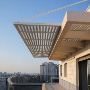 פרגולה דגם רפפות