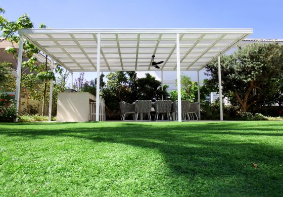 פרגולה קוביות פתוחה