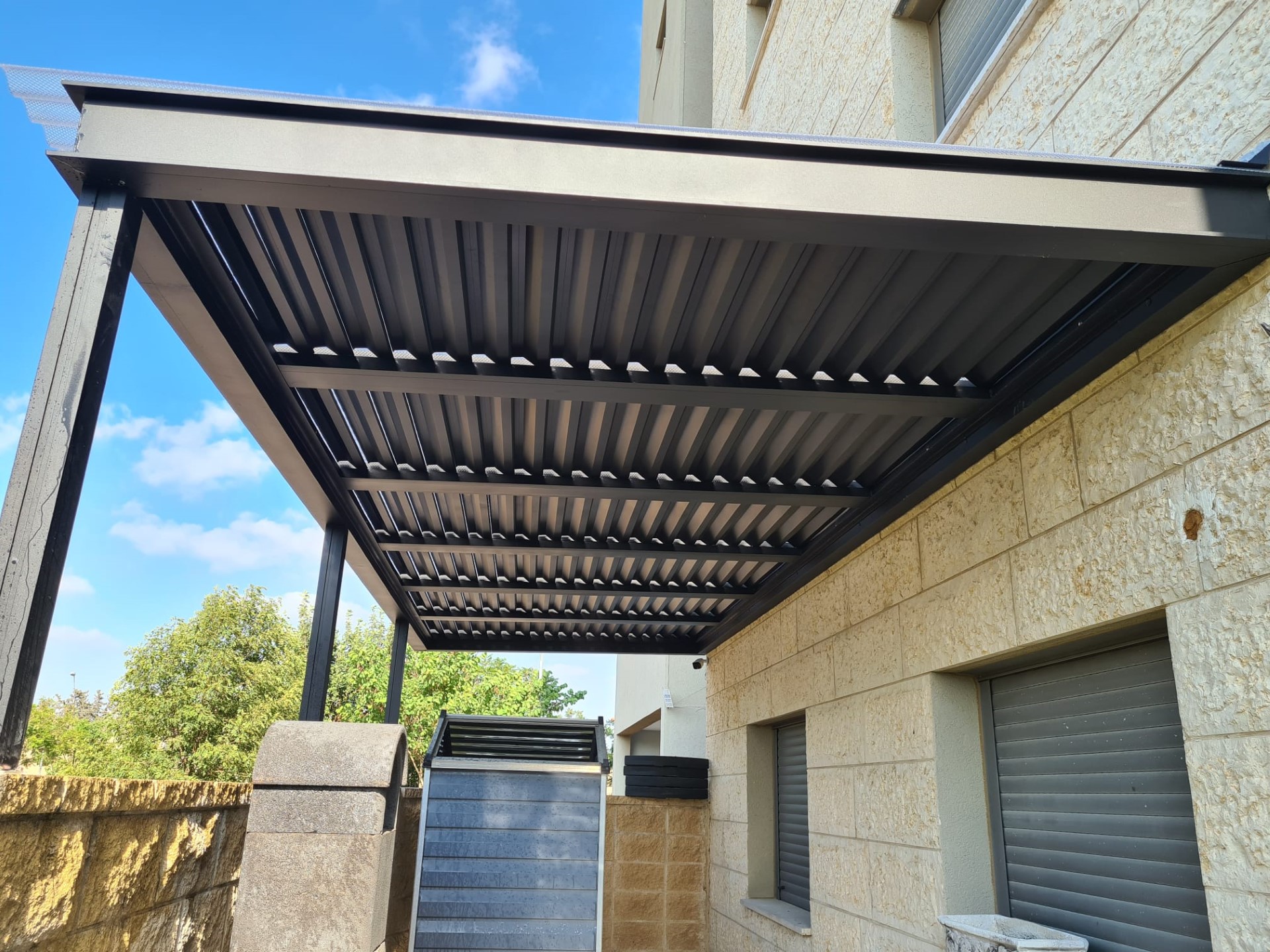 פרגולה דגם רפפות