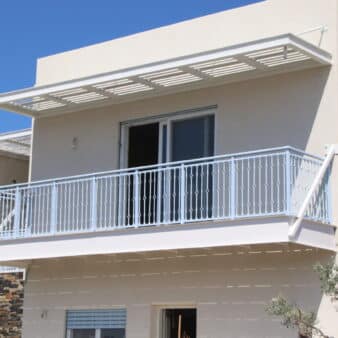 מעקות חוץ אלומיניום