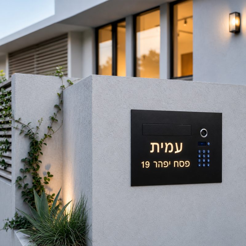 אינטרקום לכניסה לבית